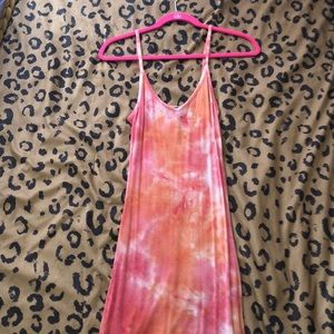 Tie die summer dress